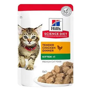 Krmivo pro kočku Hill's Fel. SP Kitten Chicken kapsa 12x85g