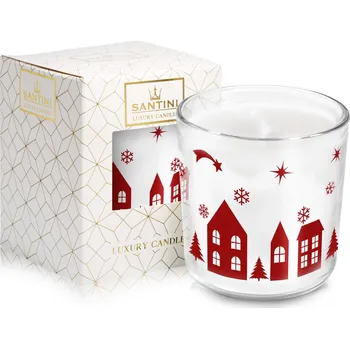 Svíčka Luxusní svíčka SANTINI - Christmas Cabin, 200g