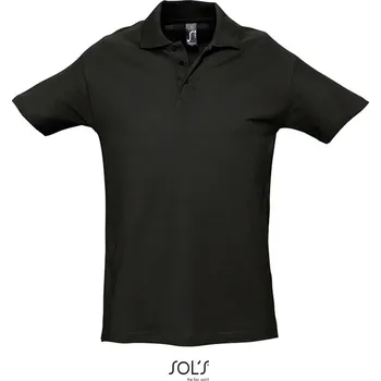 Pánská móda Piqué polo Spring II black L