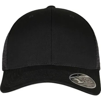 Kšiltovka 6 panelová síťovaná kšiltovka 110M/110BM black onesize