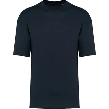 Oversize tričko z těžké bavlny K 3008 navy XL