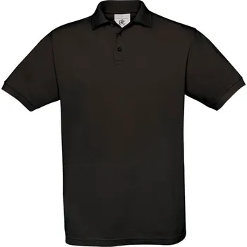 Piqué polo Safran black L