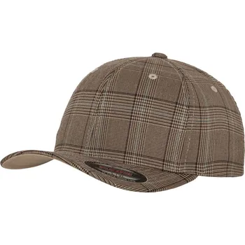 Kšiltovka 6 panelová kšiltovka Flexfit Glenček 6196 brown-khaki L/XL