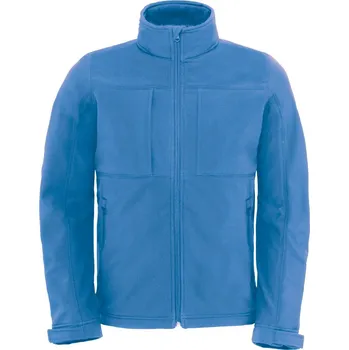 Pánská 3-vrstvá softshellová bunda s kapucí Hooded Softshell /men azure XXL
