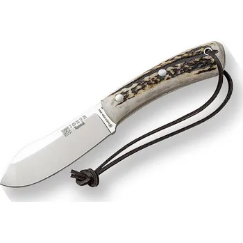 lovecký nůž Joker Nessmuk Scandi CC136 Stag Horn, Sandvik 14C28N