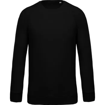 Pánská mikina Pánská raglánová mikina z bio bavlny K 480 black XL