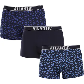Boxerky 3PACK pánské boxerky Atlantic vícebarevné (3MH-173/NIE3) XXL Možnost vrácení zboží ZDARMA do 120 dnů!