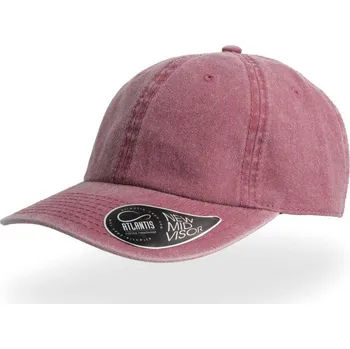 Kšiltovka 6 panelová vintage kšiltovka Digg burgundy onesize