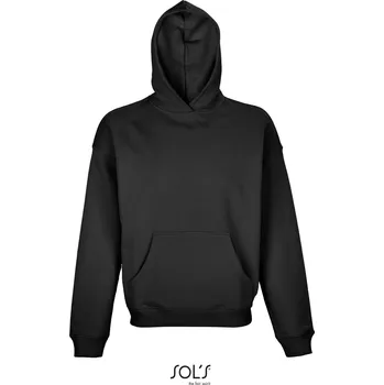 Dámská mikina Unisex mikina s kapucí Connor black XXL