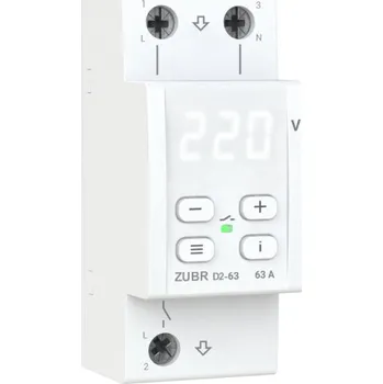 Relé DS ELECTRONICS ZUBR D2-63 - napěťové monitorovací relé 63 A 4820120221705