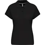 Dámské piqué polo K 242 black 3XL