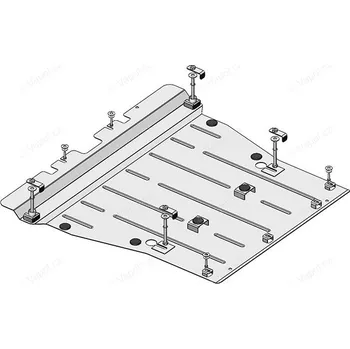 Kryt motoru Kolchuga Ocelový kryt motoru a převodovky Toyota RAV 4 HYBRID 2018-