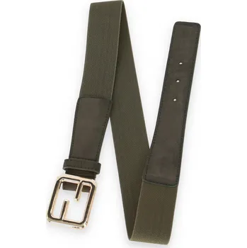 Opasek Opasek dámský elastický 829C barva: zelená-khaki