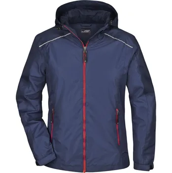 Dámská bunda do deště JN 1117 navy-red XXL