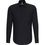 Košile s dlouhým rukávem Shirt Slim LSL black 36