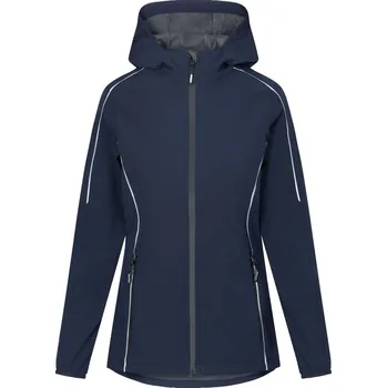 Dámská lehká 2-vrstvá softshellová bunda 7835 navy 3XL