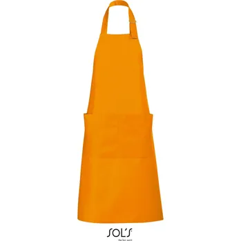 Pracovní zástěra Zástěra s laclem Gala orange onesize