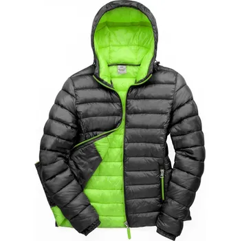 Dámská prošívaná bunda "SnowBird" black-lime S
