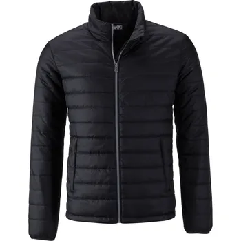 Pánská prošívaná bunda JN 1120 black 3XL