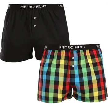 Sada pánského spodního prádla 2PACK pánské trenky Pietro Filipi vícebarevné (2TC001) M Možnost vrácení zboží ZDARMA do 120 dnů!