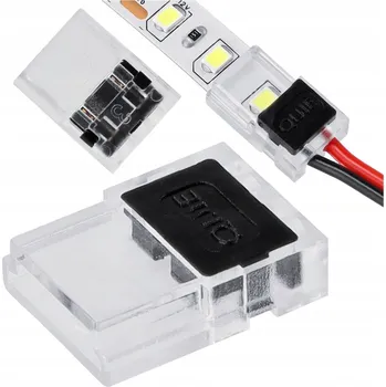 BERGE Konektor pro LED pásky COB MONO - 10mm - pásek-napájení BA0325