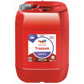 Převodový olej TOTAL TRAXIUM GEAR 8 75W-80 - 20 L (Převodový olej)
