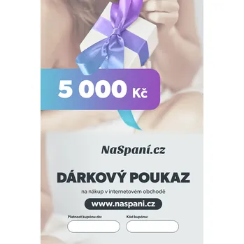 Dárkový potravinový koš Dárkový poukaz na nákup zboží v hodnotě 5000 Kč POUK5000 Neutrální tistena-verze--5000-kc