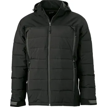 Pánská outdoorová hybridní bunda JN 1050 black S