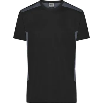 Pánské tričko Pánské pracovní tričko - Strong JN 1824 black-carbon XXL