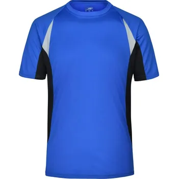 Pánské tričko Pánské běžecké tričko JN 391 royal-black 3XL