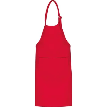 Pracovní zástěra Dětská zástěra s laclem K 889 red onesize