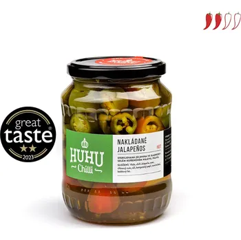 Potravina HUHU Chilli Nakládané Jalapeños