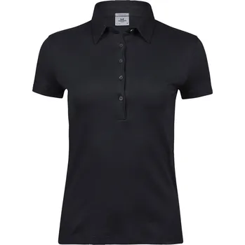 Dámské tričko Dámské polo z pima bavlny TJ 1441 black XL