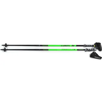 Sjezdová hůlka Lusti Performance Neon Green 2024/25 125 cm