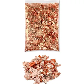 Metalické vločky do pryskyřice v sáčku Barva: Měděná