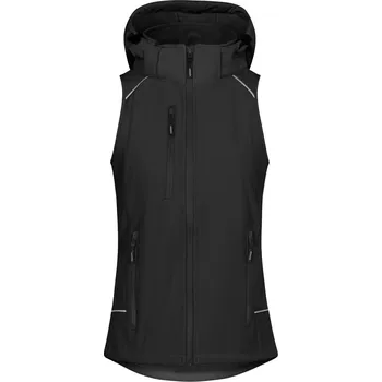 Dámská 2-vrstvá softshellová vesta 7845 black S
