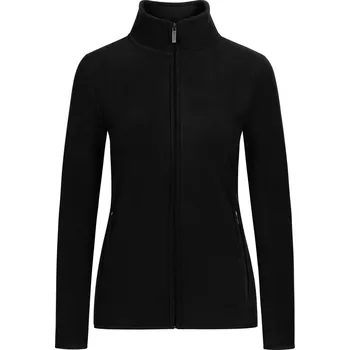 Dámská mikina Dámská dvojitá fleecová bunda 7965 black-black M