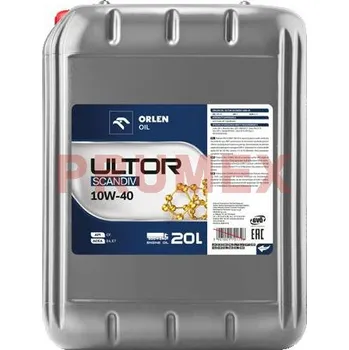 Motorový olej Orlen Ultor Scandiv 10W-40 - 20 L motorový olej