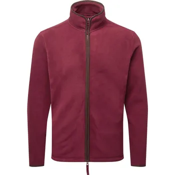 Pánská mikina Pánská fleecová bunda Artisan PR 823 burgundy-brown XXL