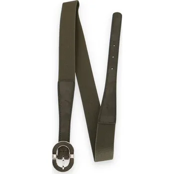 Opasek Opasek dámský elastický MML-813 barva: zelená-khaki