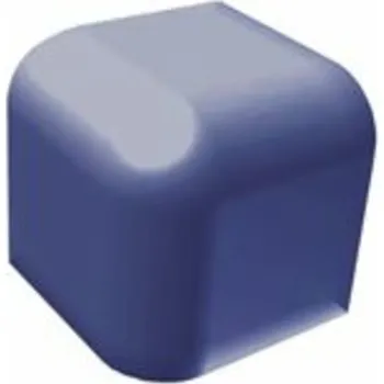 Obklad Rako Color two vnější roh tmavě modrá 2,4x2,4 (GTVR4F05)