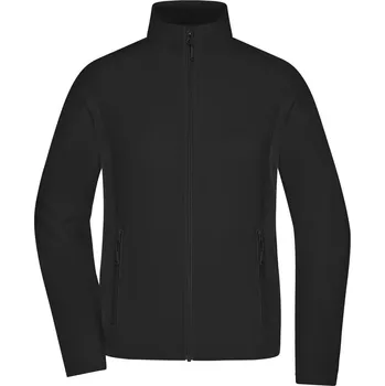Dámská móda Dámská strečová fleecová bunda JN 1859 black-black M