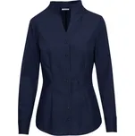 Popelínová halenka s dlouhým rukávem Chalice Blouse Slim LSL navy 40