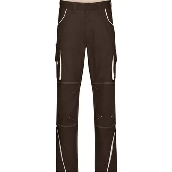 montérky Pracovní kalhoty - Color JN 847 (25-28) brown-stone (25)