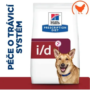 Krmivo pro psa Hill's PD Dog I/D Gastrointestinal Chicken 16kg