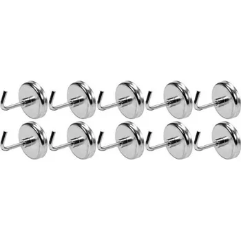 Autodílna YATO Sada magnetických háčků 10Ks YT-08690