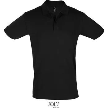 Pánské tričko Pánské piqué polo Perfect Men black 4XL