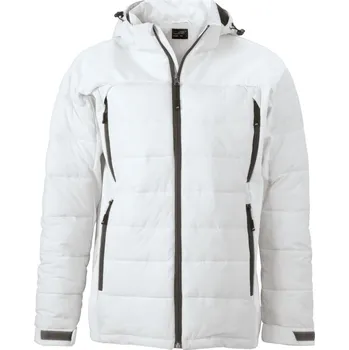 Pánská outdoorová hybridní bunda JN 1050 white S