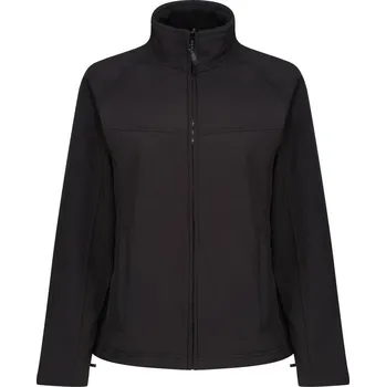 Dámská 2-vrstvá softshellová bunda "Uproar" black 18_XXL