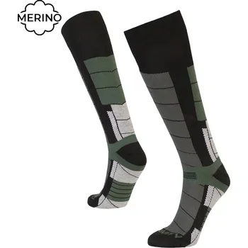 Příslušenství na snowboard Gravity snowboards Podkolenky Gravity Rush black/keef (merino) Velikost: M